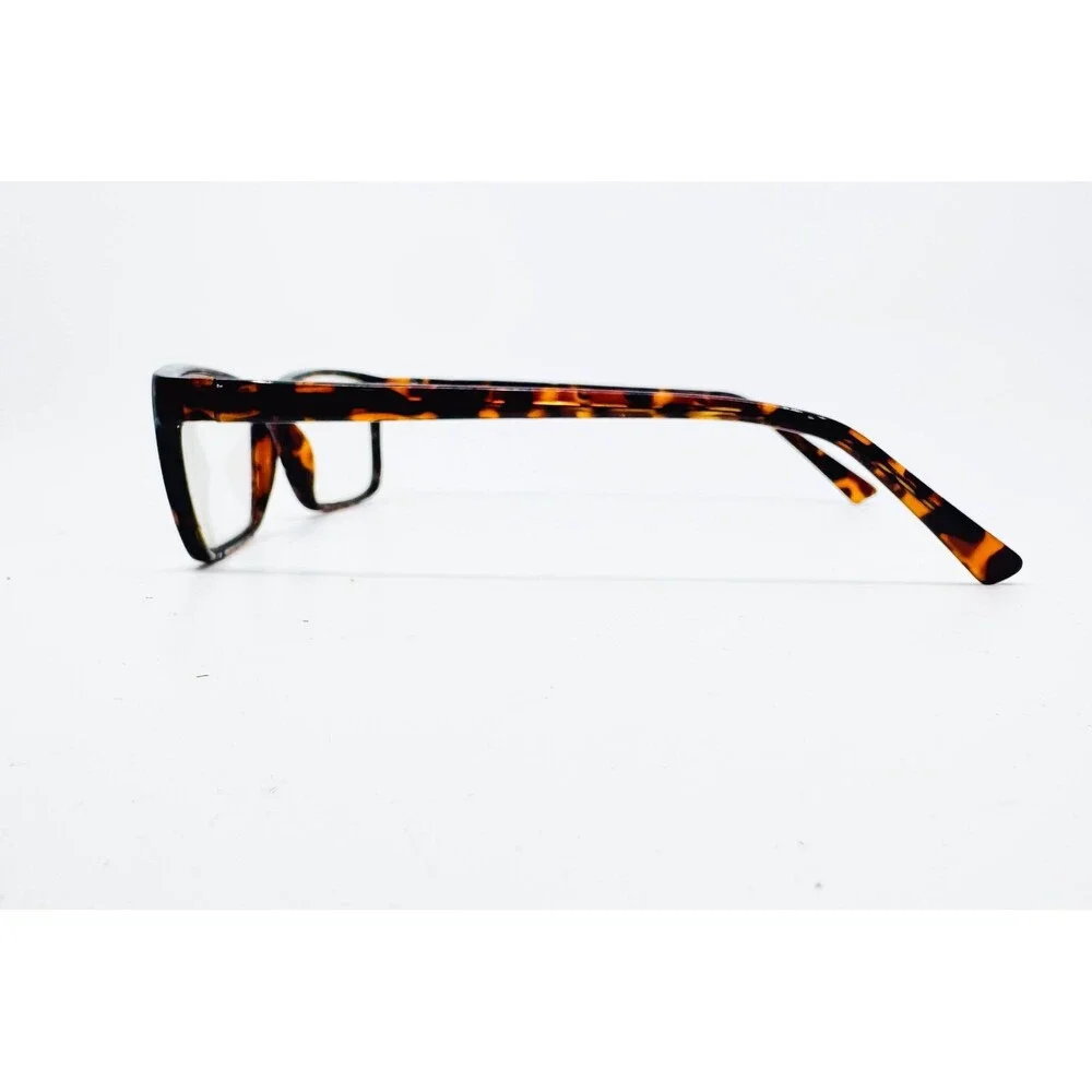 Unbranded Eyeglasses Unisex Brown Tortoise Rectangular Frames 41598 Medium